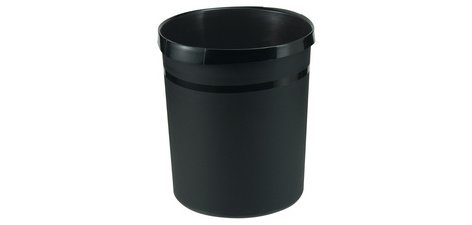 Corbeille à papier GRIP KARMA, plastique, 18 L