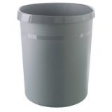 Corbeille à papier GRIP KARMA, plastique, 18 L