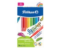 Feutre colorella brushpen, étui en carton de 10