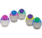 Taille-crayon double 'MIGOO', forme ronde, assorti