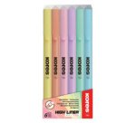 Surligneur 'High Liner Pastel', étui de 6