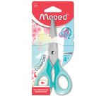 Ciseaux droitiers bouts ronds Maped Sensoft pastel 13 cm