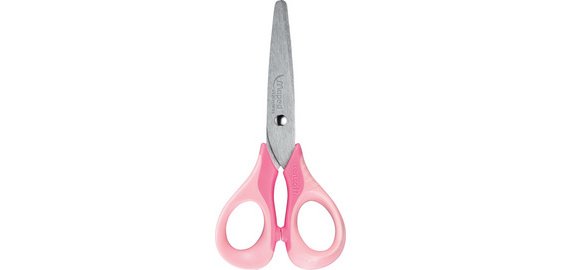 Ciseaux sensoft 3D pastel, pointu, longueur: 160 mm