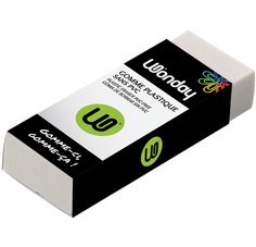 Gomme plastique, (L)60 x (P)21 x (H)11 mm