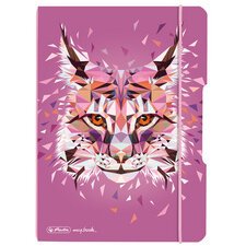 Carnet de notes my.book flex Wild Animals Lynx, A5