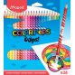 Crayons de couleur COLOR'PEPS, effaçable, étui de 24