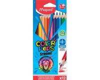 Crayon de couleur COLOR'PEPS STRONG, étui carton de 12