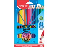 COLOR'PEPS STRONG colored pencil, cardboard box of 18