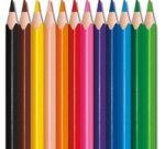 Crayon de couleur COLOR'PEPS STRONG MINI, étui de 12