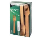 Fourchette en bambou 'pure', longueur: 165 mm, par50