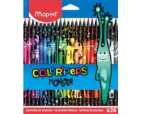 Crayon de couleur COLOR'PEPS MONSTER, étui de 24