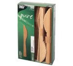 Couteau en bambou 'pure', longueur: 170 mm, par 50