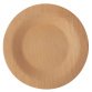 Round bamboo plate "Pure" in a set of 10