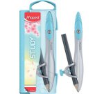 Coffret compas Study PASTEL, incl. bague universelle