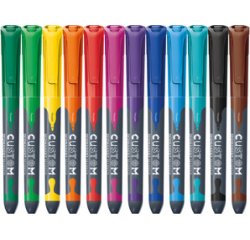 Marqueur permanent CUSTOM, étui de 12