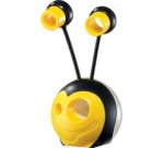 Taille-crayon double Croc Croc Universal, jaune/noir