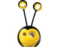 Potloodslijper dubbel Croc Croc Universal geel/zwart