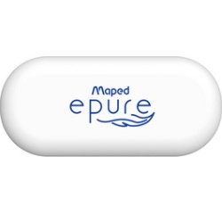 Plastic gom Epure ovaal wit