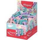 Taille-crayon Vivo PASTEL, plastique, présentoir de 75