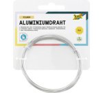 Fil de bricolage en aluminium, 1 mm x 5 m, argent