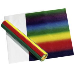 Papier de soie, (L)500 x (H)700 mm, 20 g/m2, assorti