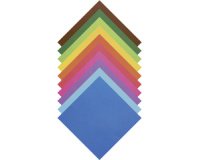 Feuille de papier à plier, 100 x 100 mm, 70 g/m2