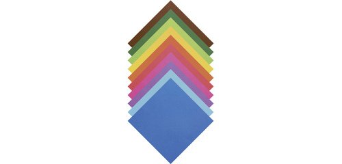 Feuille de papier à plier, 150 x 150 mm, 70 g/m2