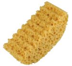 Eponge universelle pour voiture halbrund, jaune