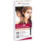 Feutre double pointe 'DUAL BRUSH PEN ABT', set de 12