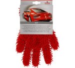 Gant de lavage avec doigts Performance, rouge