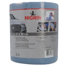 Rouleau de papier nettoyant, 2 couches, bleu