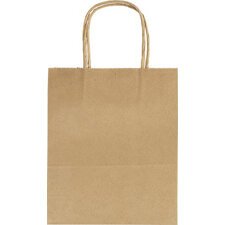 Sac en papier kraft, 125 x 50 x 150mm