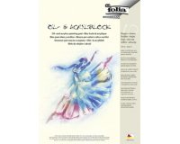 Bloc huile et acrylique, A4, 290 g/m2, 10 feuilles