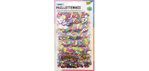 Mélange de paillettes ANNEE ENTIERE, 40 g, assorti