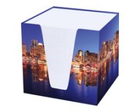 Bloc cube 'Phare', carton rigide, garni