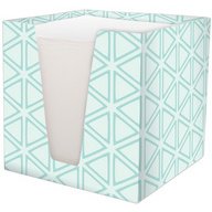 Bloc cube 'Mint', carton rigide, garni