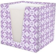 Bloc cube 'Berry', carton rigide, garni