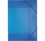 Chemise à élastiques, PP, A4, couleurs assorties