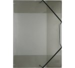 Chemise à élastiques, PP, A4, couleurs assorties