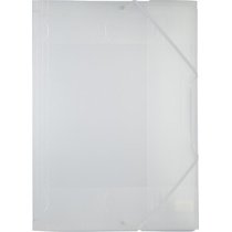 Map met elastieken PP A4 assortiment kleuren