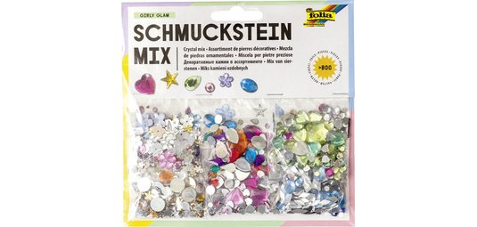 Set de pierres décoratives FUN, plus de 800 pièces