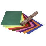 Papier transparent, (L)500x(H)700 mm, 42 g/m2, assorti