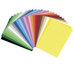 Papier de couleur, (L)500 x (H)700 mm, assorti