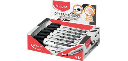 Marker for whiteboard Marker'Peps Jumbo, black