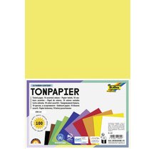 Papier de couleur, A4, 130 g/m2, assorti