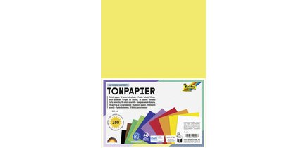 Craft paper, A4, 130 g/m<sup>2</sup>, assorted