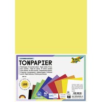 Papier de couleur, A4, 130 g/m2, assorti