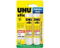 Bâton de colle stic, blister 2 x 21 g Pack promo