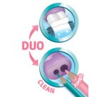 Duo taille-crayons-gomme Connect Duo PASTEL, assorti