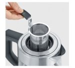 Bouilloire eau et thé WK 3473 DELUXE, verre / inox